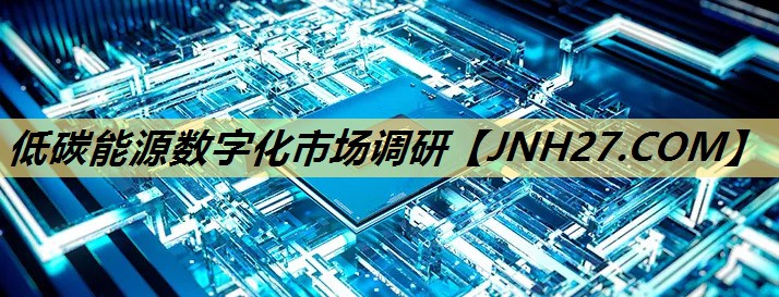 低碳能源数字化市场调研